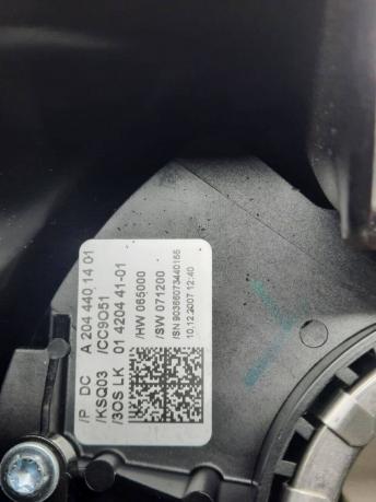 Подрулевой переключатель Mercedes W204 A2044401401