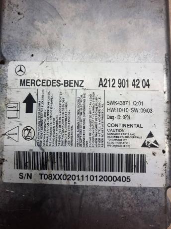Блок управления SRS Airbag Mercedes W212 2129014204