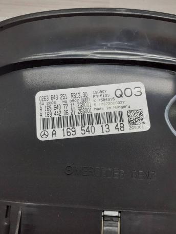 Приборная панель Mercedes W245 A1695401348