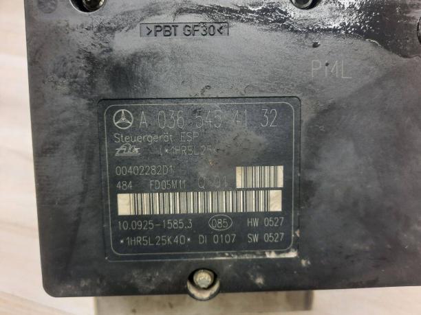 Блок ESP ABS Mercedes W203 A0365454132