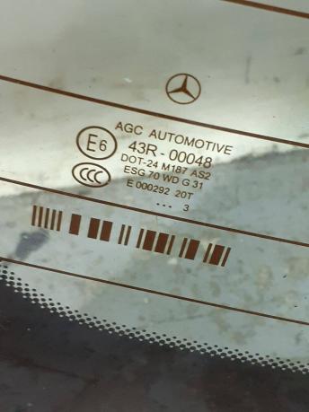 Стекло заднее Mercedes W204 A2046701980