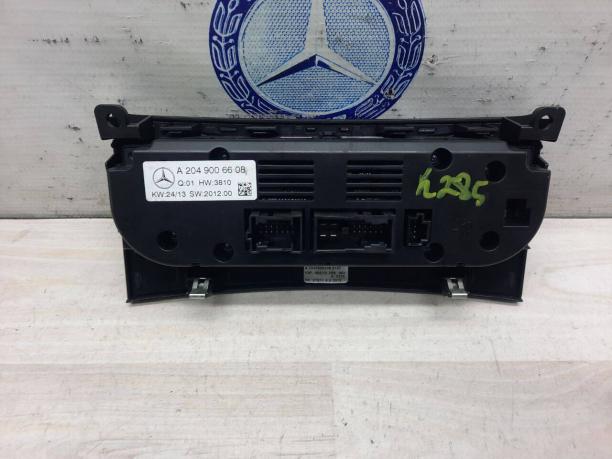 Блок управления климат контролем Mercedes W204 A2049006608