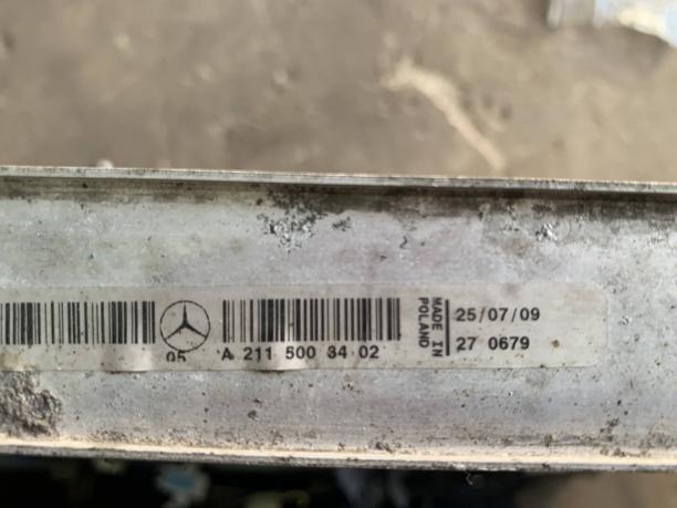 Основной радиатор Mercedes W219 A2115003402