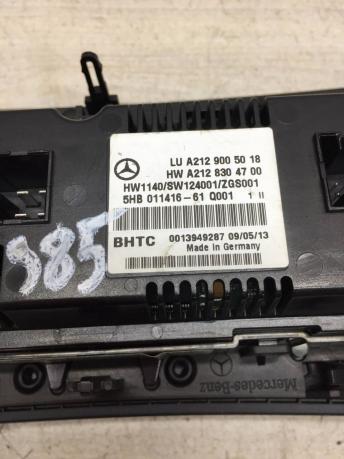 Блок управления климатом Mercedes W212 A2129005018