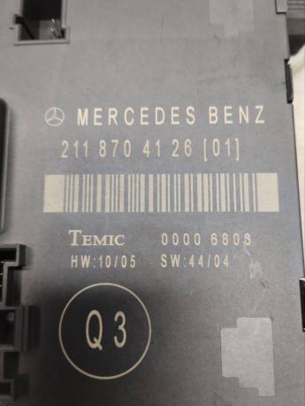 Блок управления двери задний правый Mercedes W211 A2118704126