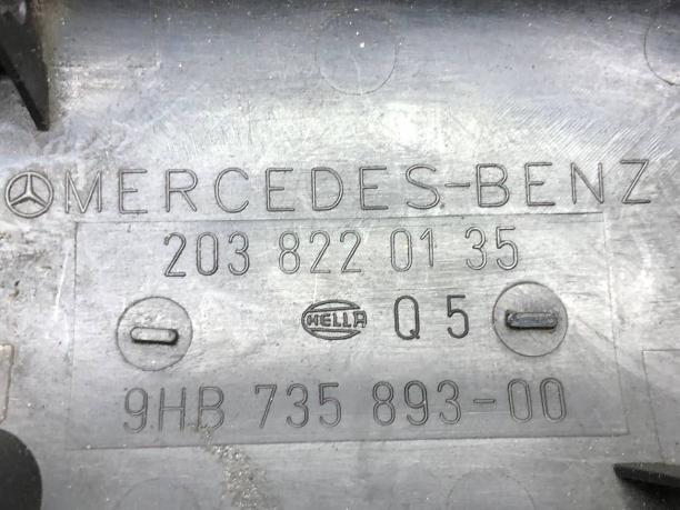 Накладка датчика дождя и света Mercedes W203 A2038220135