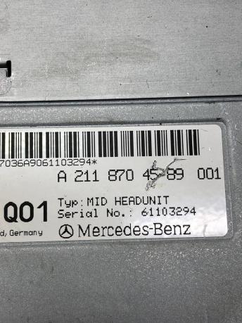 Магнитола Mercedes W211 A2118704589