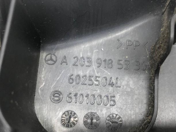 Заглушка накладки переднего сидения Mercedes W203 A2039185330