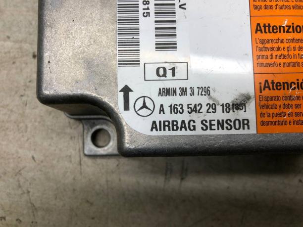 Блок управления SRS Airbag Mercedes W163 A1635422918