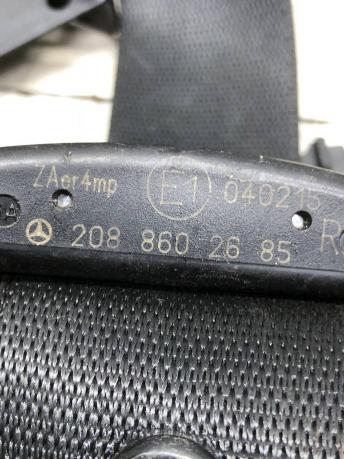 Ремень безопасности Mercedes W208 A2088602585