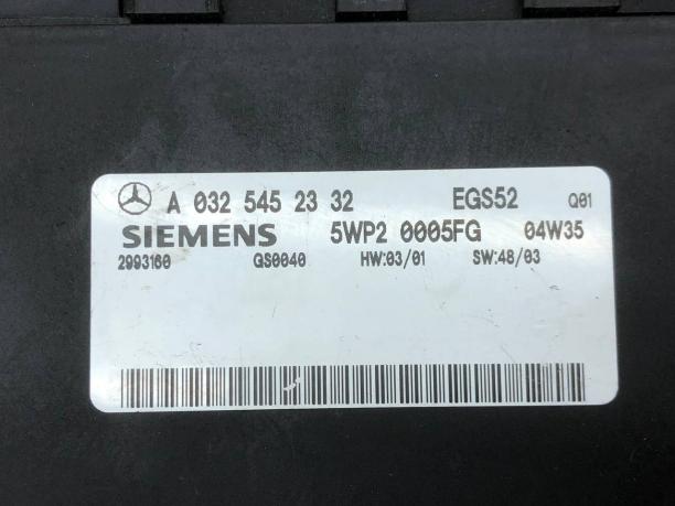 Блок управления АКПП Mercedes W209 A0325452332
