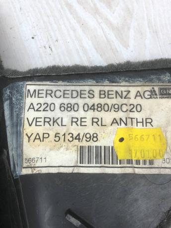 Накладка салона передняя правая Mercedes W215 А2206800480 А2206800480