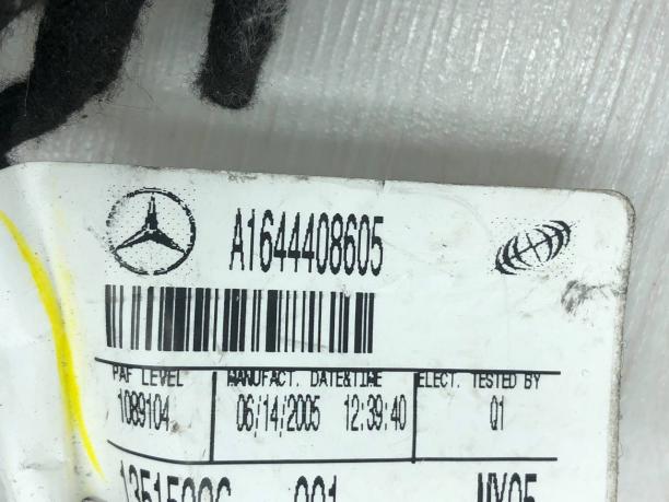 Проводка крышки багажника левая Mercedes W164 A1644408605