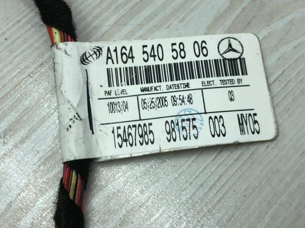 Проводка двери передней левой Mercedes W164 A1645405806