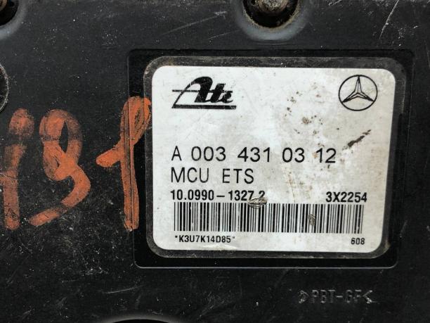 Блок ABS Mercedes R170 A0034310312