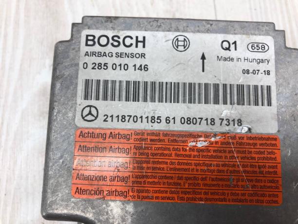 Блок управления SRS Airbag Mercedes W219 А2118701155 А2118701155