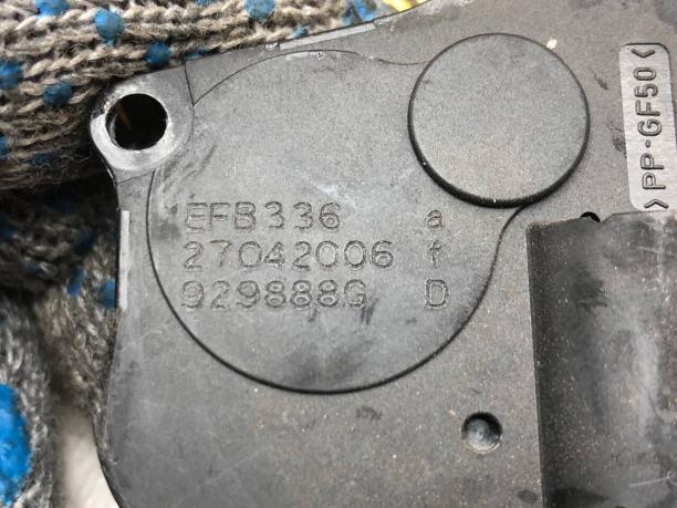 Сервопривод печки с проводкой Mercedes X164 A1648202042