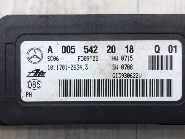 Датчик поперечного ускорения Mercedes W251 A0055422018