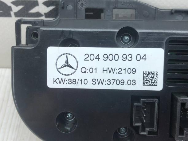 Блок управления климат-контролем Mercedes X204 А2049009304 А2049009304