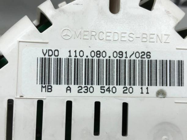 Панель приборов Mercedes R230 A2305402011