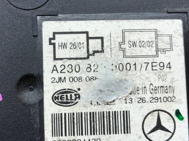 Плафон потолочный Mercedes R230 A2308200001