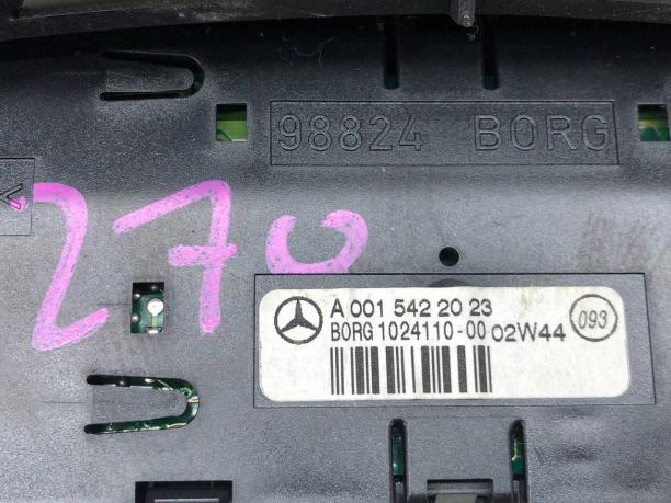 Дефлекторы воздушные салонные Mercedes R230 AA2308300254