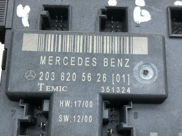 Блок управления передней двери Mercedes W203 A2038205626