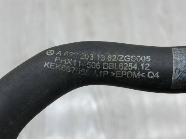 Патрубок отопительного контура Mercedes Om629 A6292031382