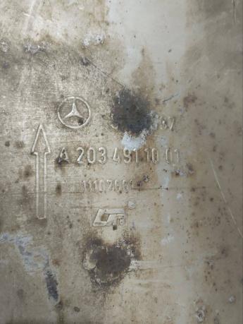 Глушитель Mercedes W203 A2034911001