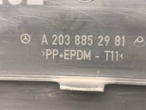 Планка под передний номер Mercedes W203 A2038852981