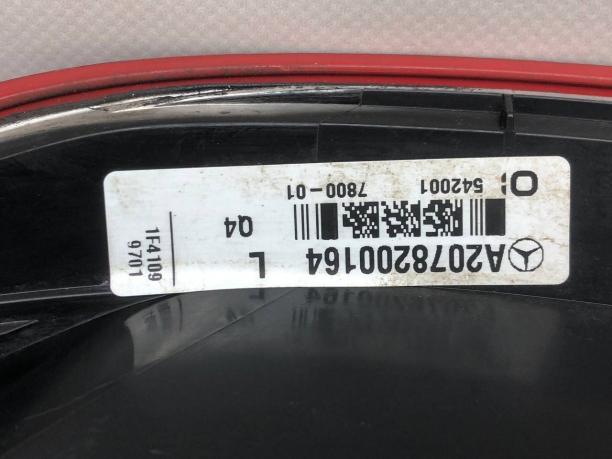 Фонари задние комплект Mercedes W207 A2078200264