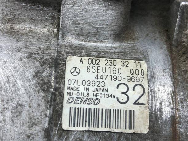 Компрессор кондиционера Mercedes Om642 A0022303211