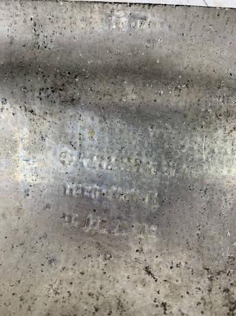 Экран впускного коллектор Mercedes Om642 A6420901141