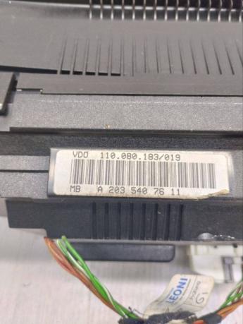 Приборная панель Mercedes W203 A2035407611