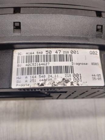 Приборная панель Mercedes W164 A1645405047