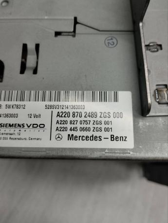 Магнитола Comand Mercedes W220 A2208702489