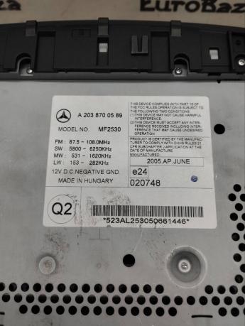 Магнитола Comand Mercedes W203 A2038700589