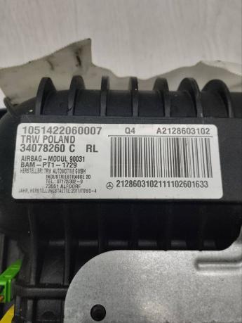 Подушка безопасности пассажира Mercedes W212 A2128603102
