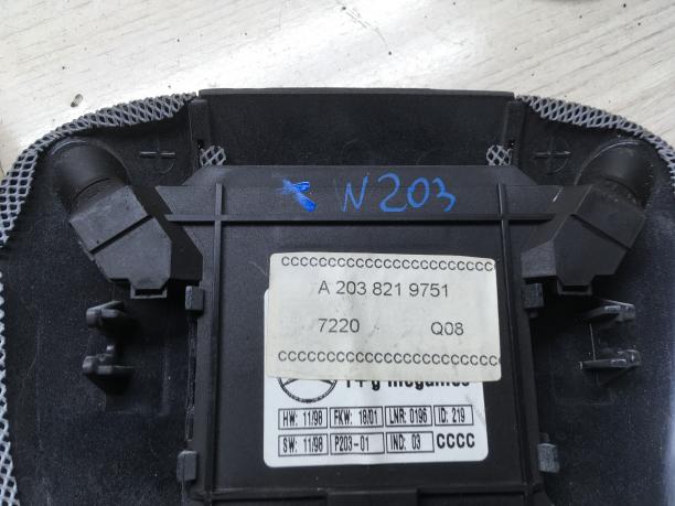 Датчик движения в салоне Mercedes W209 2038219751