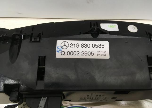  Панель управления климатом Mercedes W219  2198300585