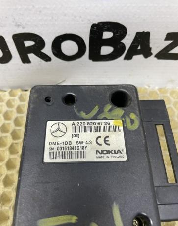 Блок управления телефоном Mercedes W220 2208206726