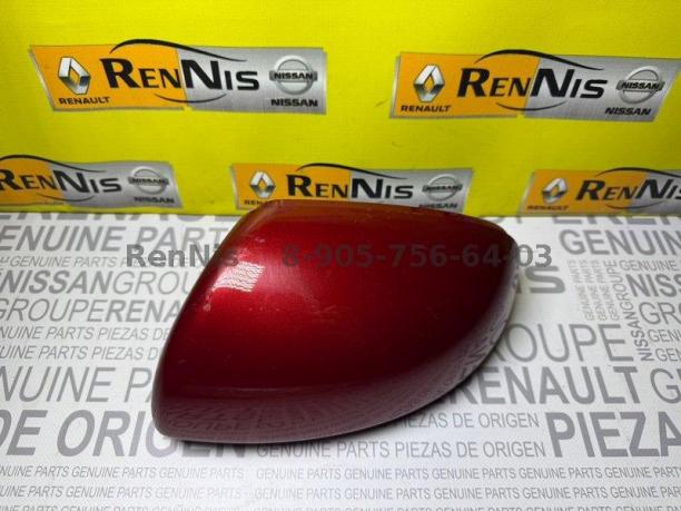 Рено Аркана накладка зеркала ЛЕВАЯ окрашеннаяGRIS 963733828R