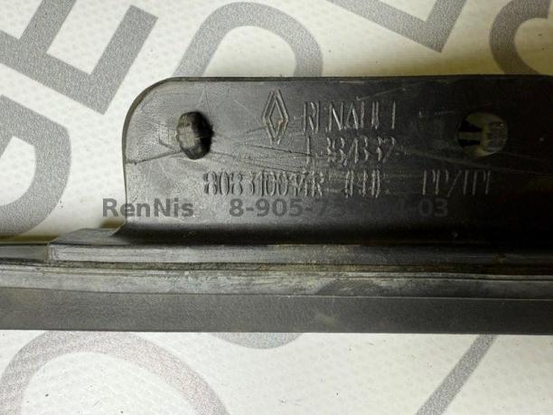 Рено Флюенс уплотнитель двери передней нижний 808310014R