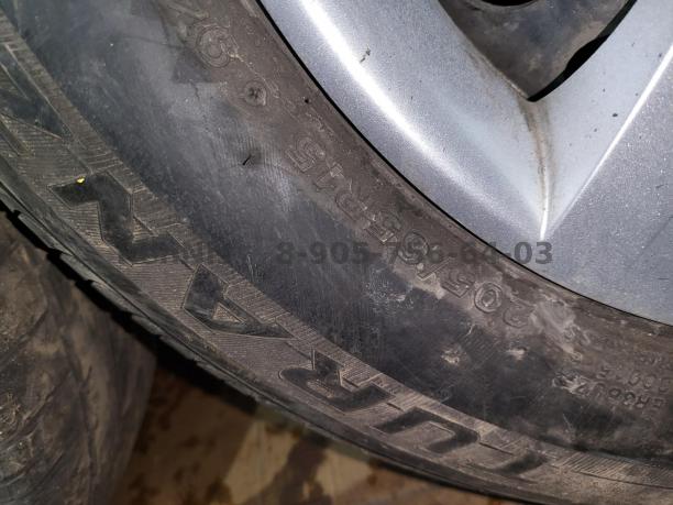 Рено Флюенс колесо Bridgestone Turan 205/65/R15  