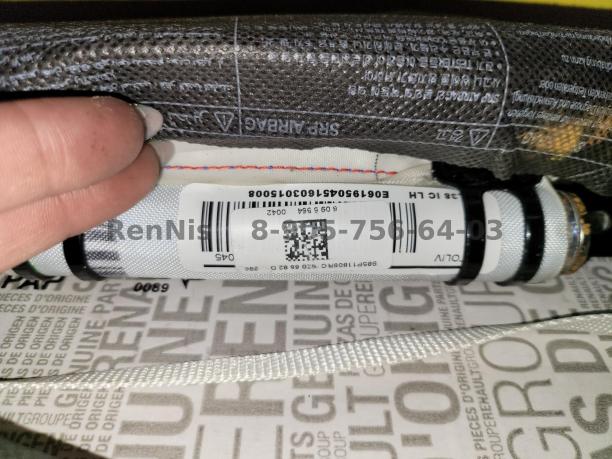 Рено Флюенс подушка безопасности боковая (шторка) 985P11806R