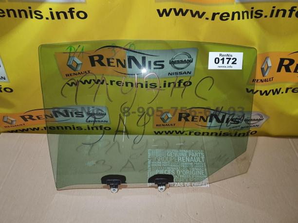 Рено Флюенс стекло двери заднее левое оригинал 43R-00097