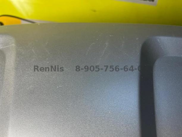 Рено Дастер накладка бампера заднего серебро 850701407R