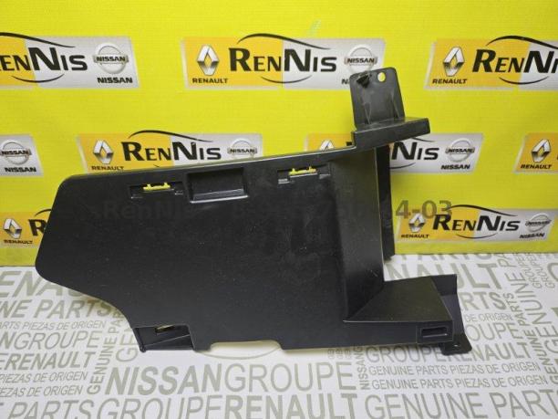 Рено Сандеро 2 2015г дефлектор радиатора левый 601986652R