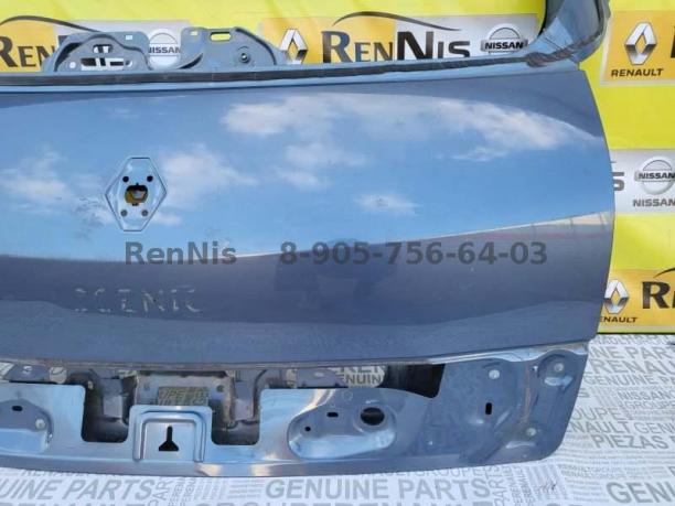 Рено Сценик 2003- 2009г крышка багажника оригинал 901001629R