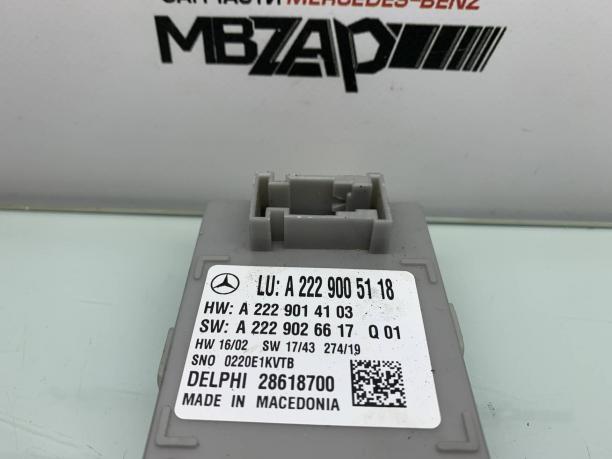 Блок управления подсветкой Mercedes W222 S 222 a2229005118